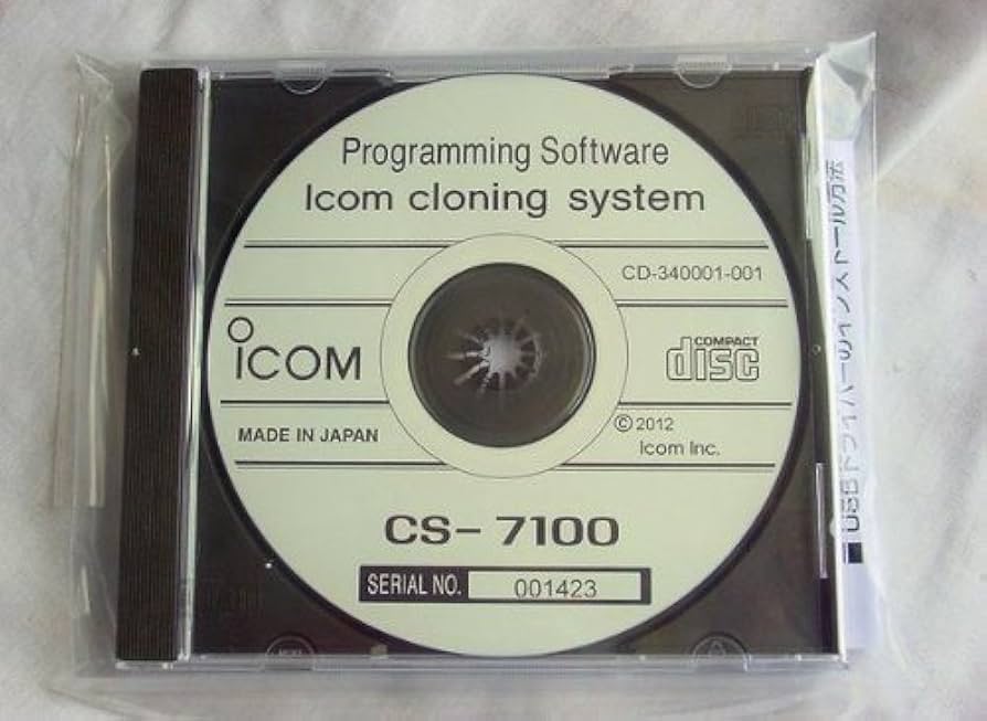 Amazon | アイコム CS-7100 （クローニングソフト） | アイコム(ICOM