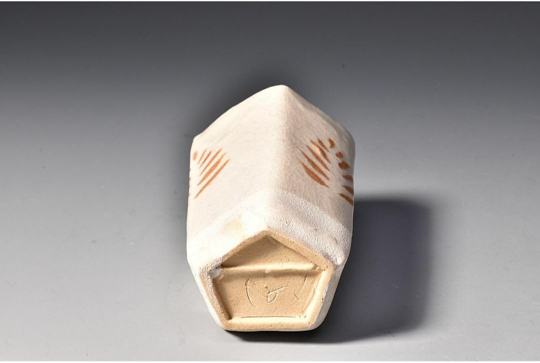 楽山窯 楽山焼 十一代 長岡空権造 出雲盃 共布共箱 V 8634 楽山窯 楽山