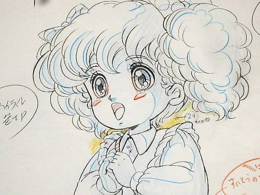 Amazon.co.jp: アニメ原画 レディレディ（ハローレディリン） 英洋子