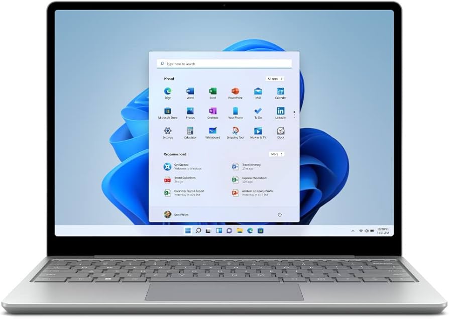 Amazon.com: Microsoft Surface Laptop Go 2-12.4