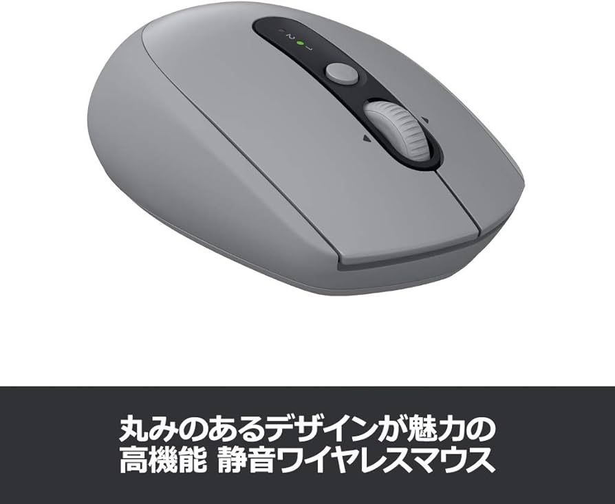 Logitech ワイヤレスマウス グレー Amazon.co.jp: ロジクール