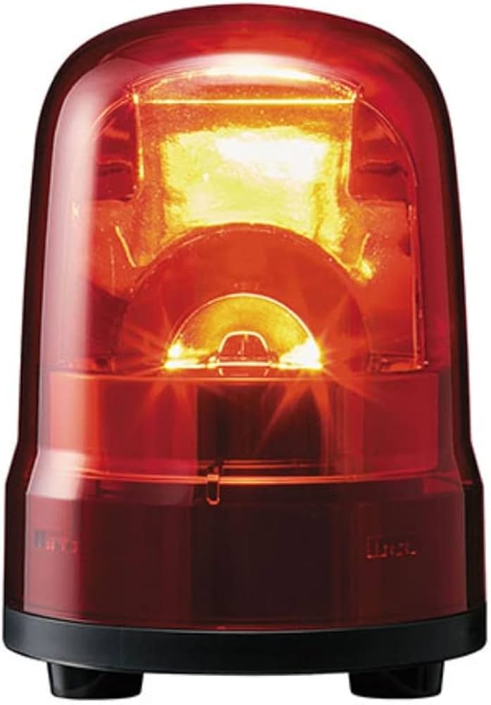 パトライト 赤色点滅ライト AM-100 パトライト 赤色点滅ライト AM-100