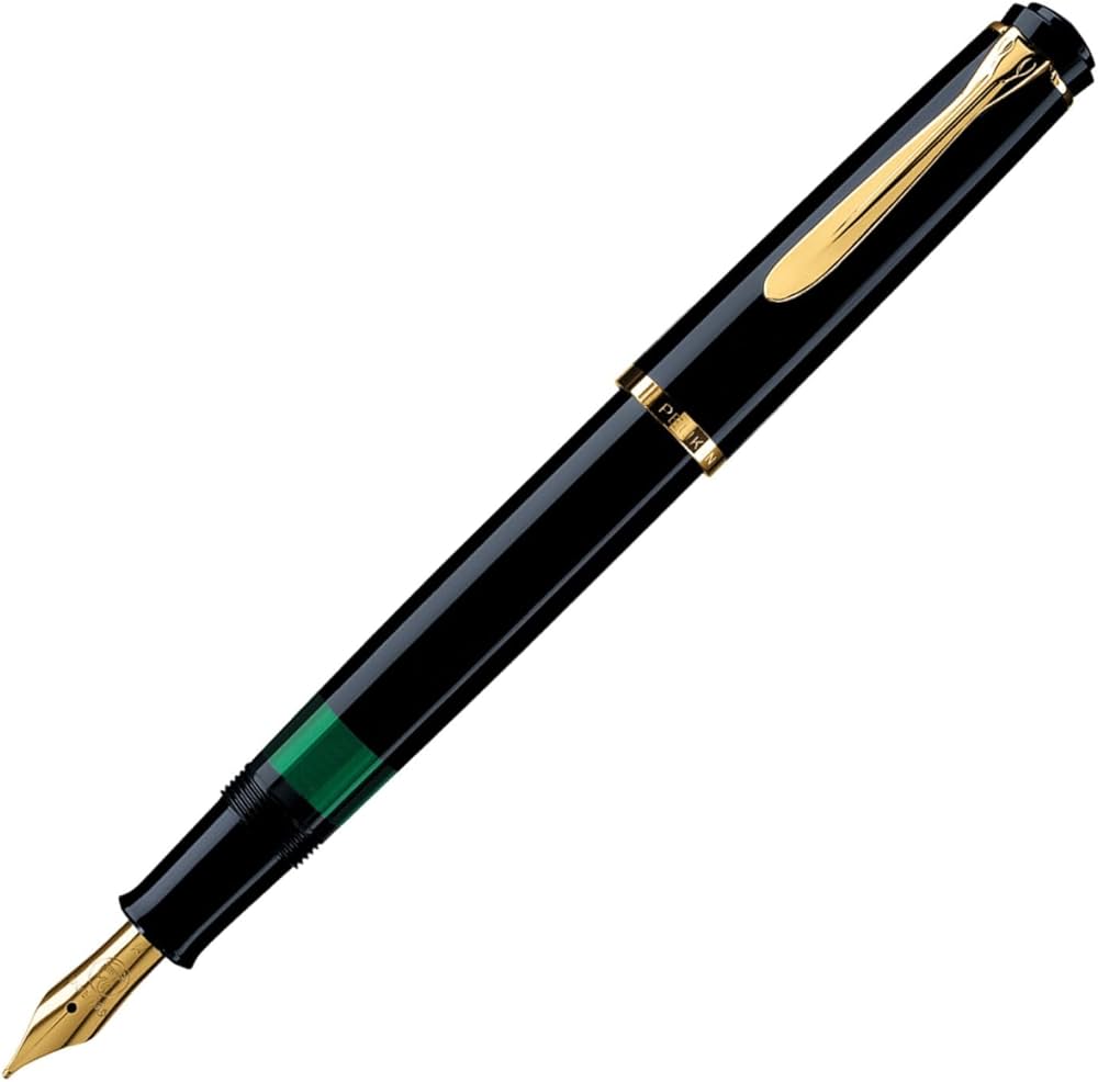 Amazon | Pelikan ペリカン 万年筆 F 細字 クラシック ブラック M200