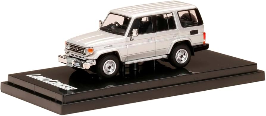 Amazon | HJ64 1/64 トヨタランドクルーザー 70 ZX 4DOOR '1994 ブルー