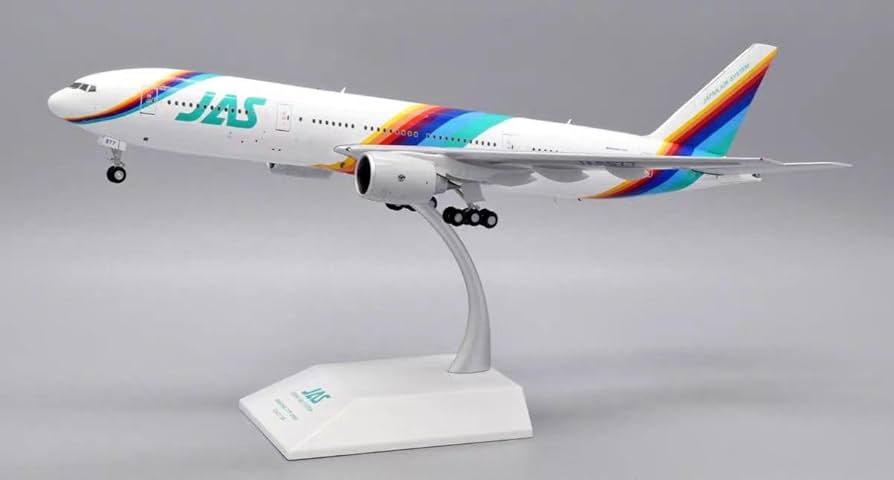 JAS レインボーセブン 777 ちびっ子空港セット ダイキャスト JAS