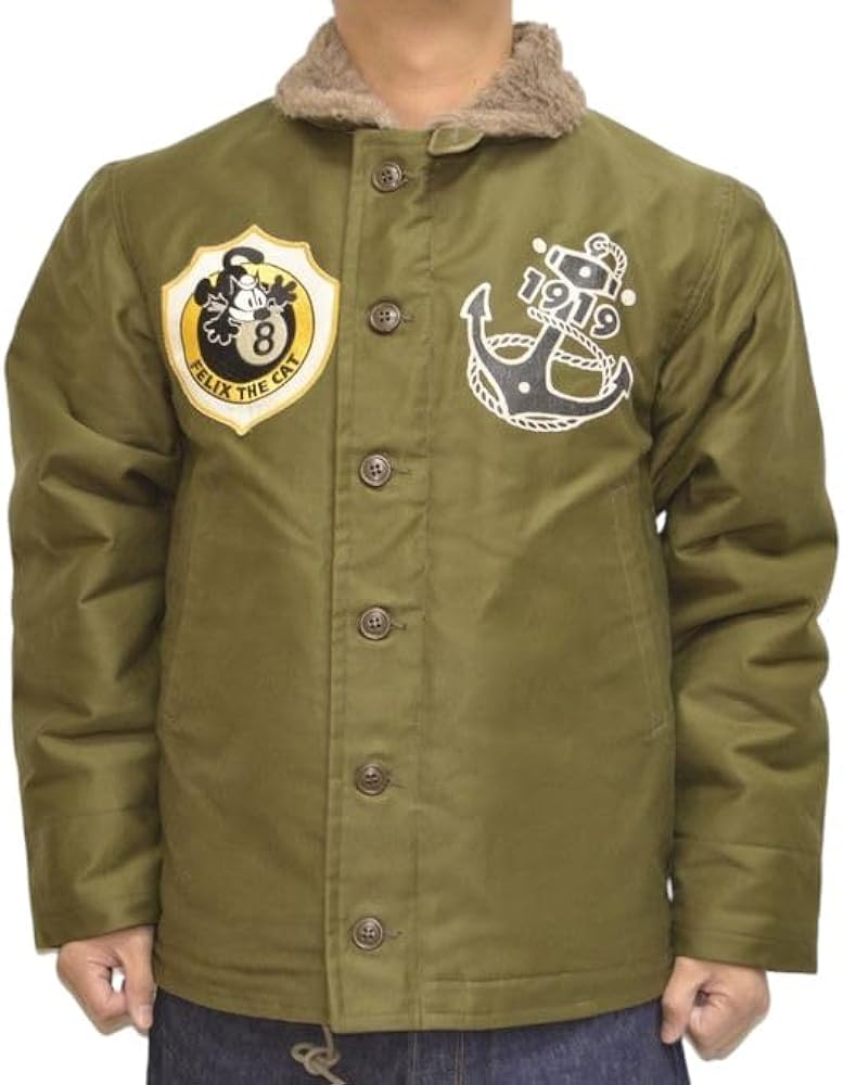Amazon | [トイズマッコイ] TMJ2323 N-1 DECK JACKET FELIX THE CAT 8
