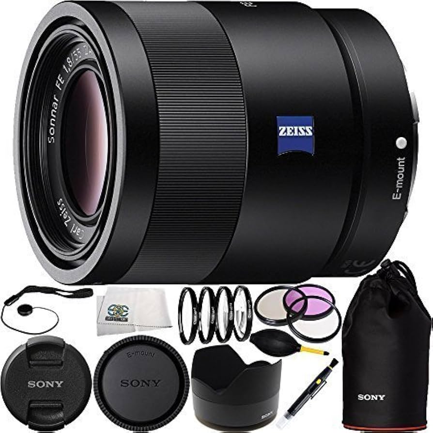 Amazon.com : Sony 55mm F1.8 Sonnar T* FE ZA SEL55F18Z Full Frame