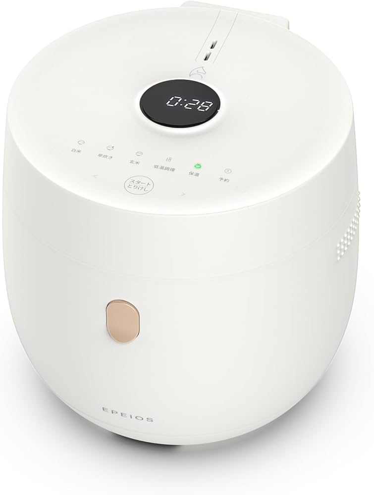 Amazon | エペイオス(Epeios) 炊飯器 一人暮らし 3合 4合 低温調理可