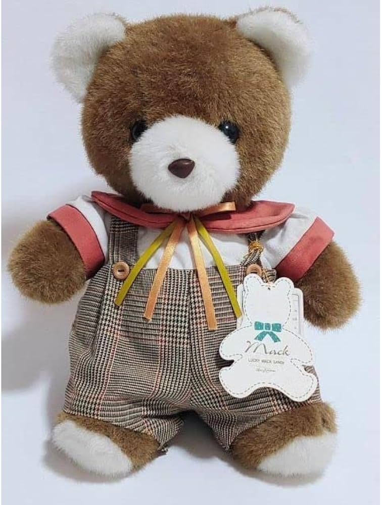 昭和レトロクマぬいぐるみ