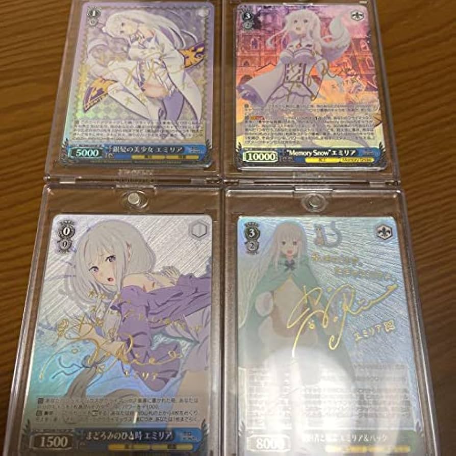 BGS10 ヴァイス リゼロ 未来をうたおう、君と一緒に エミリア SPサイン