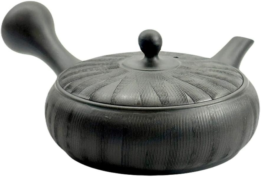 ㊳備前焼 宝瓶 登り窯 白梅 梅 うめ ウメ 手びねり 急須 ㊲備前焼 宝瓶