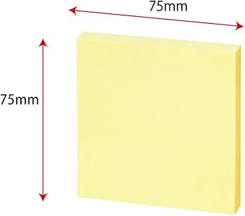 Amazon.co.jp: コクヨ 付箋 超徳用 ふせん 75mm×75mm 100枚×10冊入 4色