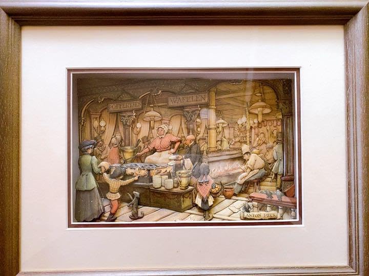 シャドーボックス アントンペック 完成品 アントン ピック 3Dアート