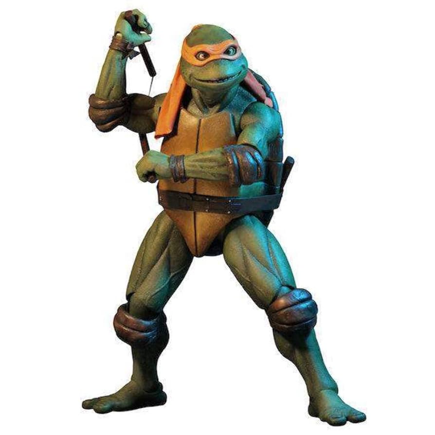 NECA 実写版 ミュータントニンジャタートルズ 1990 正規品 Amazon