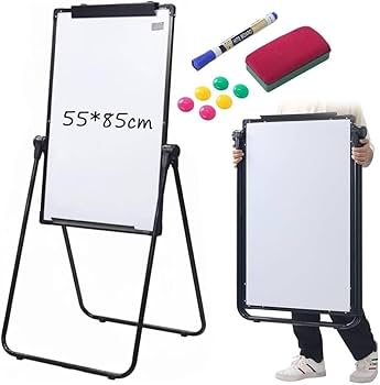 Amazon.co.jp: iimono117 ホワイトボード 折りたたみ (横55×縦85