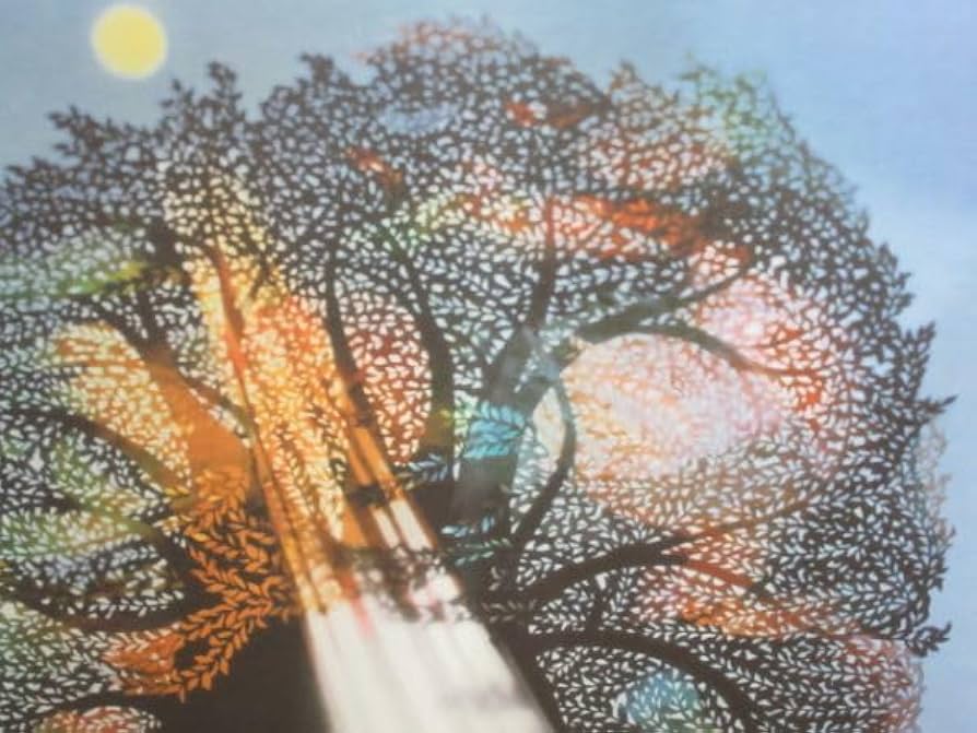 藤城清治 月光の響き 影絵作品ライトアップアート」 サイン入り ☘*️様