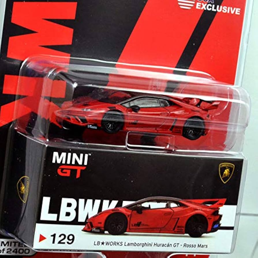 MINI GT LB☆WORKS ランボルギーニ・ウラカンGT 社長サイン入り 1/64