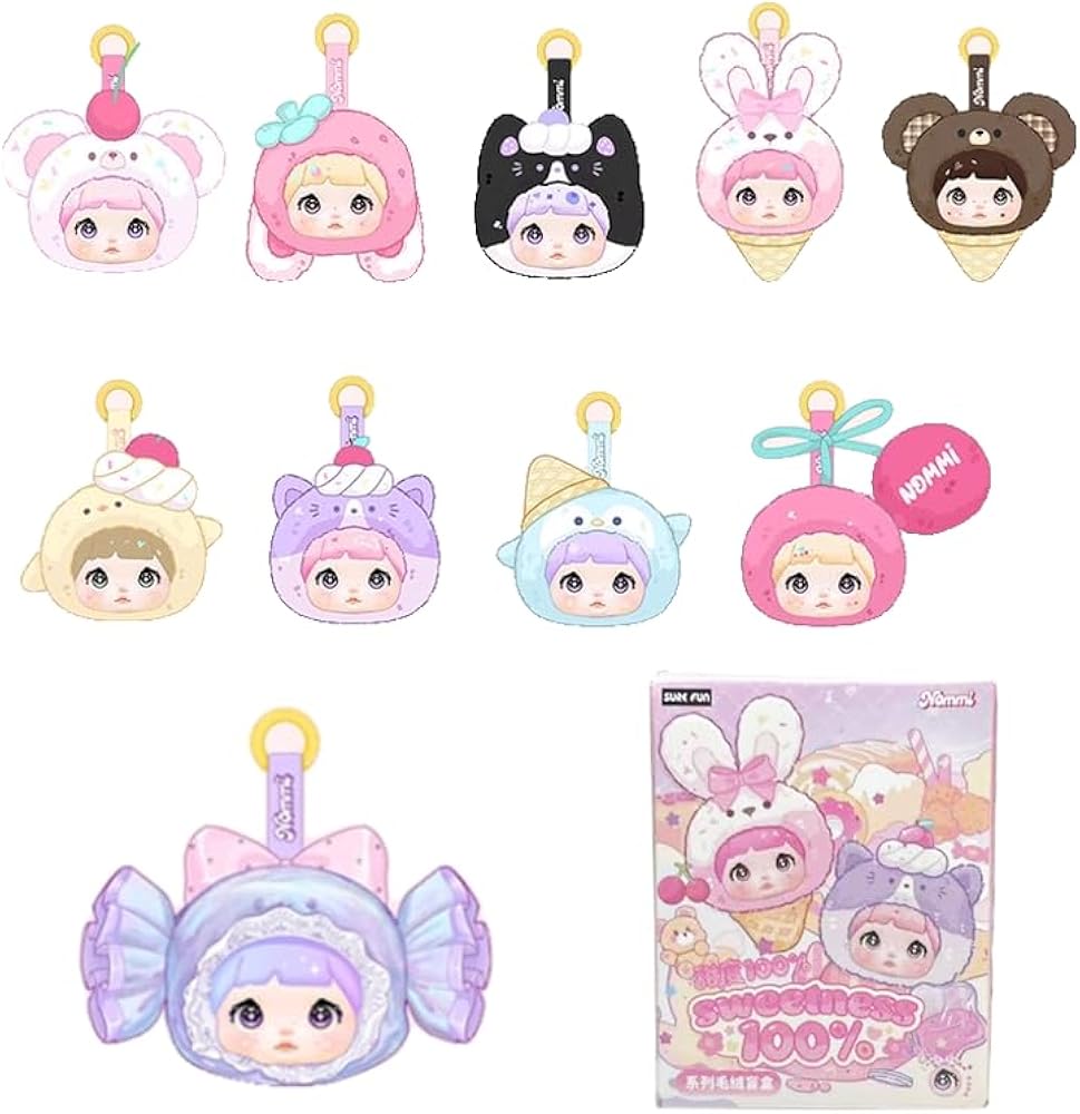 Shopular Nommi Sweetness 100% Series Blind Box Kawaii Action