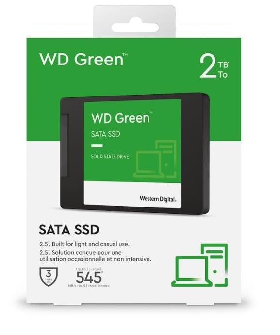 Amazon.in: Buy Western Digital WD Green SATA 1TB, Up to 545MB/s