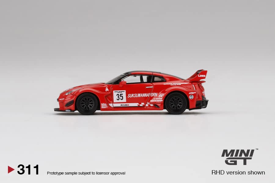 MINI GT LB-WORKS GT 日産 35GT-RR バージョン1 左右 MINI GT LB-WORKS GT