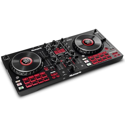 Amazon.co.jp: Numark DJコントローラー 4デッキ タッチセンサー搭載