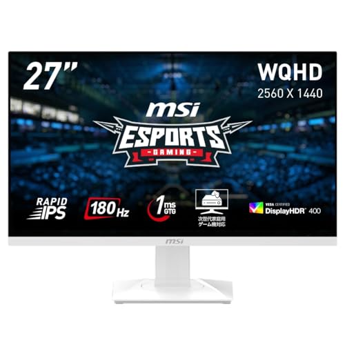 Amazon.co.jp: MSI ゲーミングモニター MAG 274QRFW 27インチ/WQHD