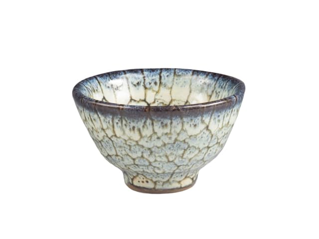 ⭐薩摩焼の絶品 美術工芸品 蛇蝎釉 どんこ釉 茶道具 菓子鉢 レア物