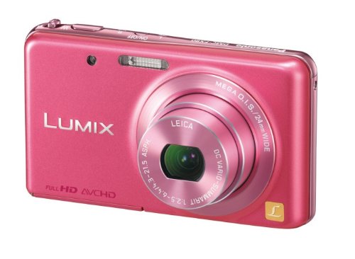 M.】Panasonic LUMIX DMC-FX01 ピンク Panasonic Digital Camera Pink