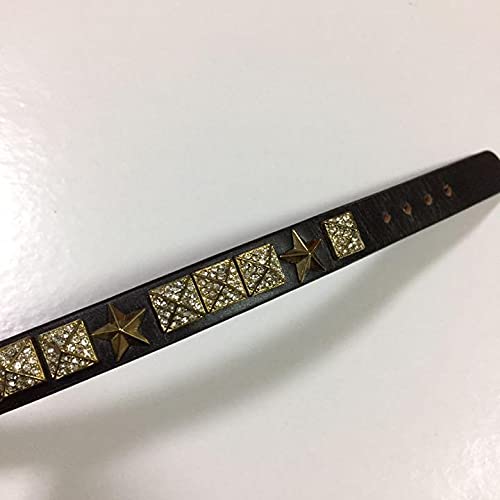 新品】LUXE de DRESS co. スタッズブレスレット 黒 Amazon.co.jp: LUXE