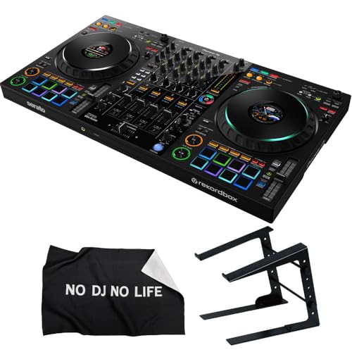Amazon | Pioneer 4CH DJコントローラー DDJ-FLX10 + PCスタンド +
