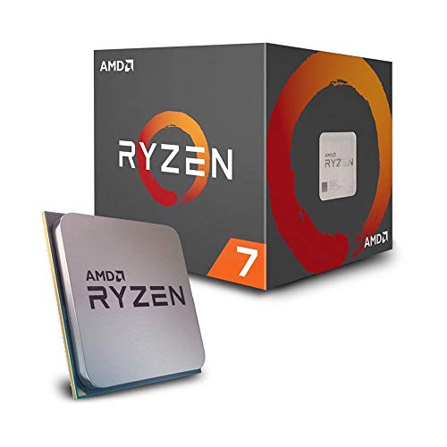 Amazon | AMD CPU Ryzen 7 2700 with Wraith Spire (LED) cooler