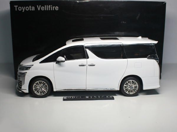 トヨタ ヴェルファイア 1/18 ダイキャストモデルホワイト ミニカー