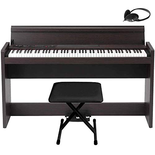 Amazon | KORG 電子ピアノ LP-380-RW U 88鍵 ローズウッド X型椅子