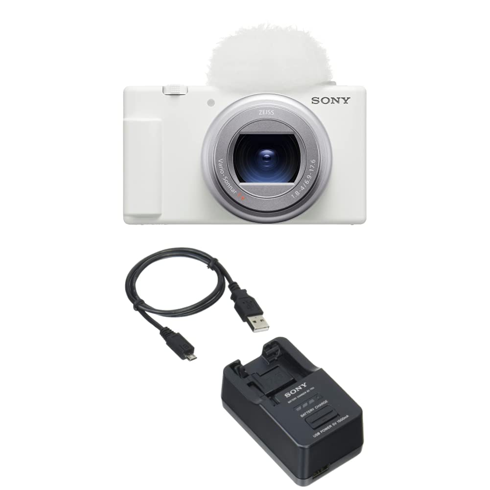 SONY ZV-1 白 本体、三脚、バッテリー×2 SONY ZV-1 白 本体、三脚