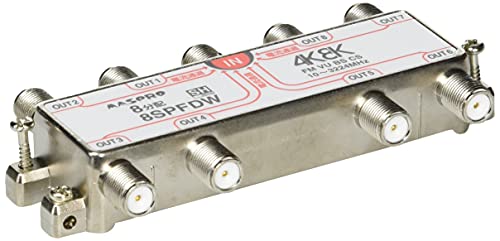 Amazon | マスプロ電工 4K8K衛星放送(3224MHz)対応 8分配器 全端子電流