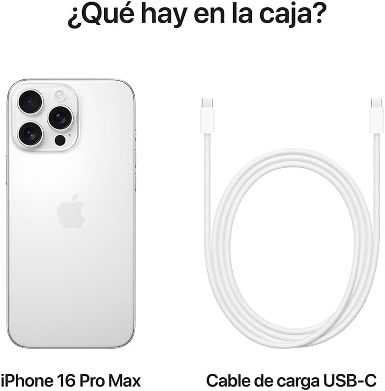 Amazon.com: Apple iPhone 16 Pro Max, US Version, 256GB, White