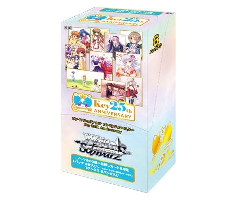 ヴァイスシュヴァルツ Key 25th Anniversary 4ボックス Amazon.co.jp