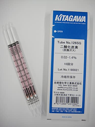 光明理化学 検知管 二酸化炭素 一酸化炭素 （10本／箱）各4箱 光明