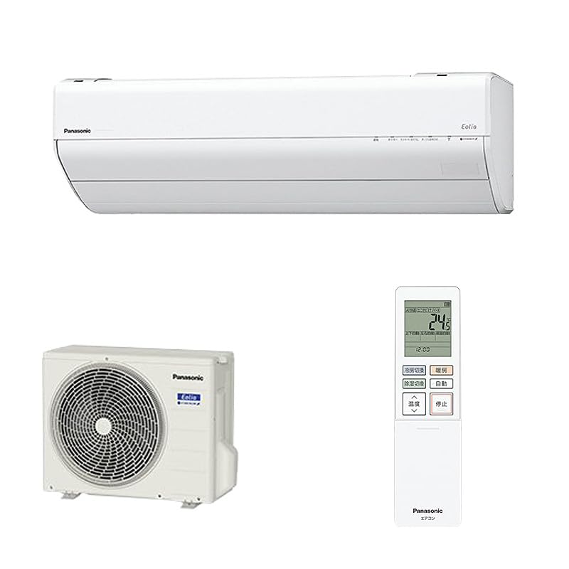 極美品 パナソニックCS-363DJ-W エアコン ナノイーX エオリア 12畳