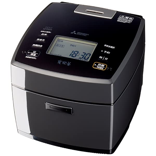 Amazon | 三菱電機 IH 炊飯器 10合 備長炭コート(熾火) 炭炊釜 日本製