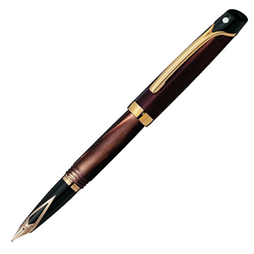 Amazon | SHEAFFER シェーファー 万年筆 F 細字 VLR ゴールドトリム