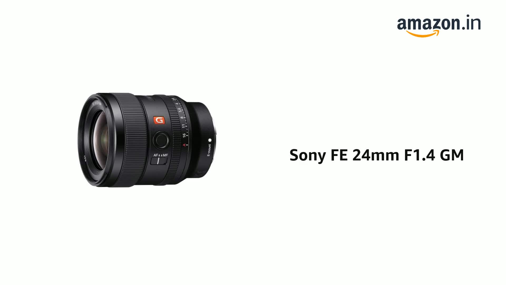 Sony FE 24mm F1.4 GM : Amazon.in: Electronics