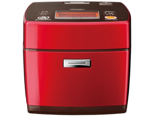 新品未開封】三菱 NJ-VX107-R 炊飯器 ルビーレッド 三菱電機 備長炭 炭