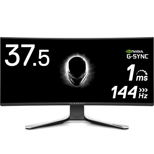 ALIENWARE AW3821DW 37.5インチ 曲面モニター 画面割れ ALIENWARE
