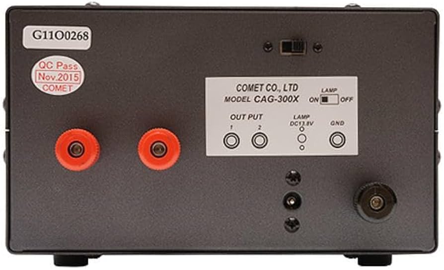 Amazon | コメット CAG-300X 人工RFグランド 1.8MHz～54MHz