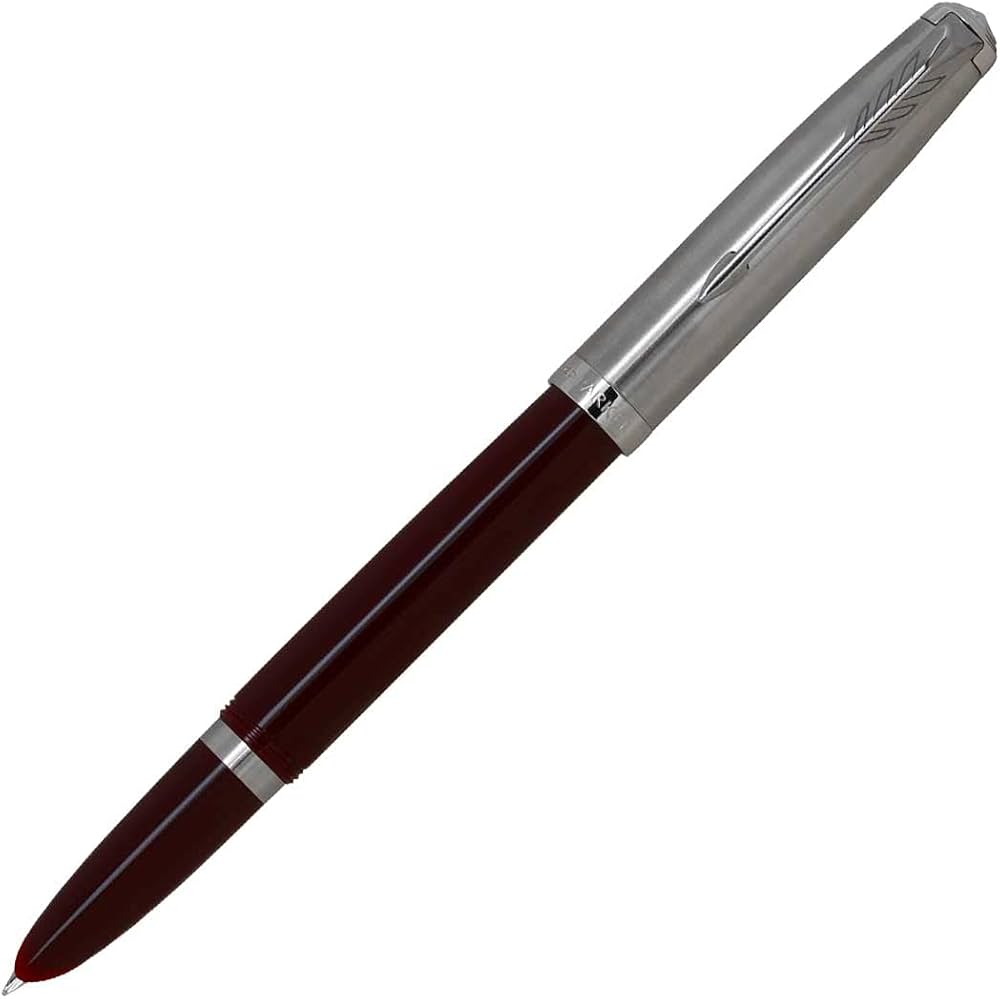 Amazon | PARKER パーカー 万年筆 F 細字 51 バーガンディCT 2123499
