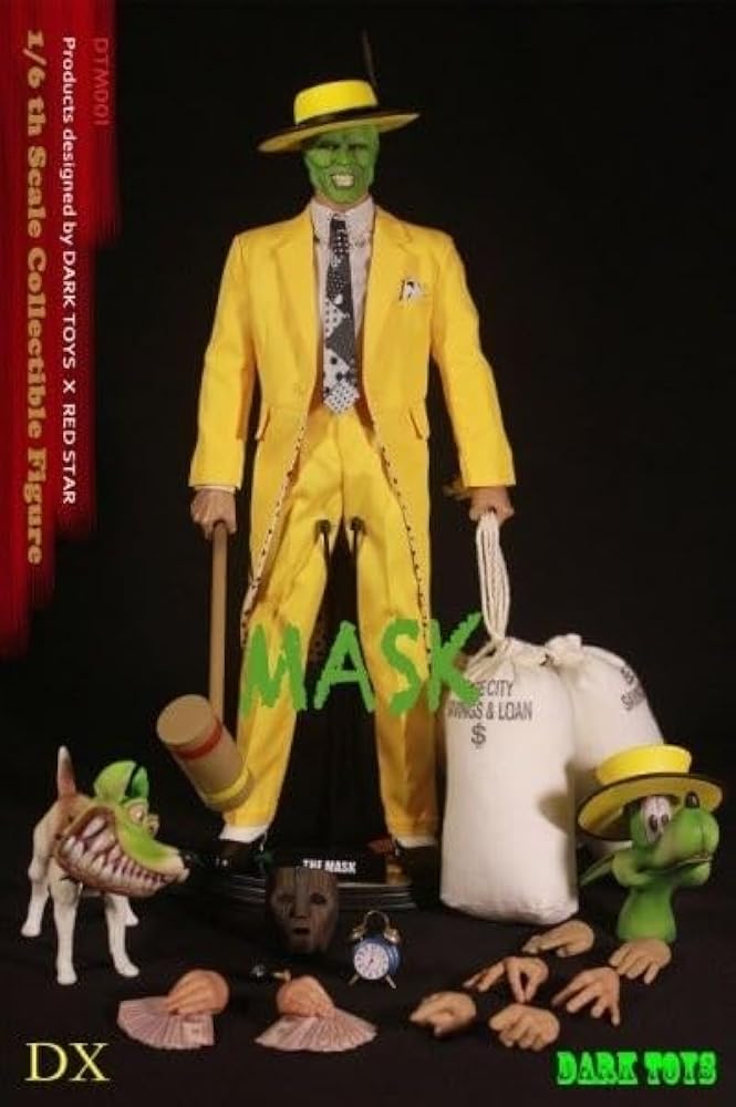 Amazon.co.jp: DARK TOYS 1/6スケール MASK マスク DX版 DTM001 未開封