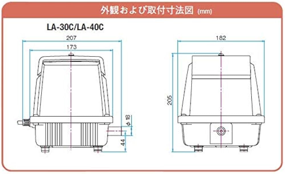 Amazon | LA-40C（12方分岐装置付き）日東工器 メドー 浄化槽エアー