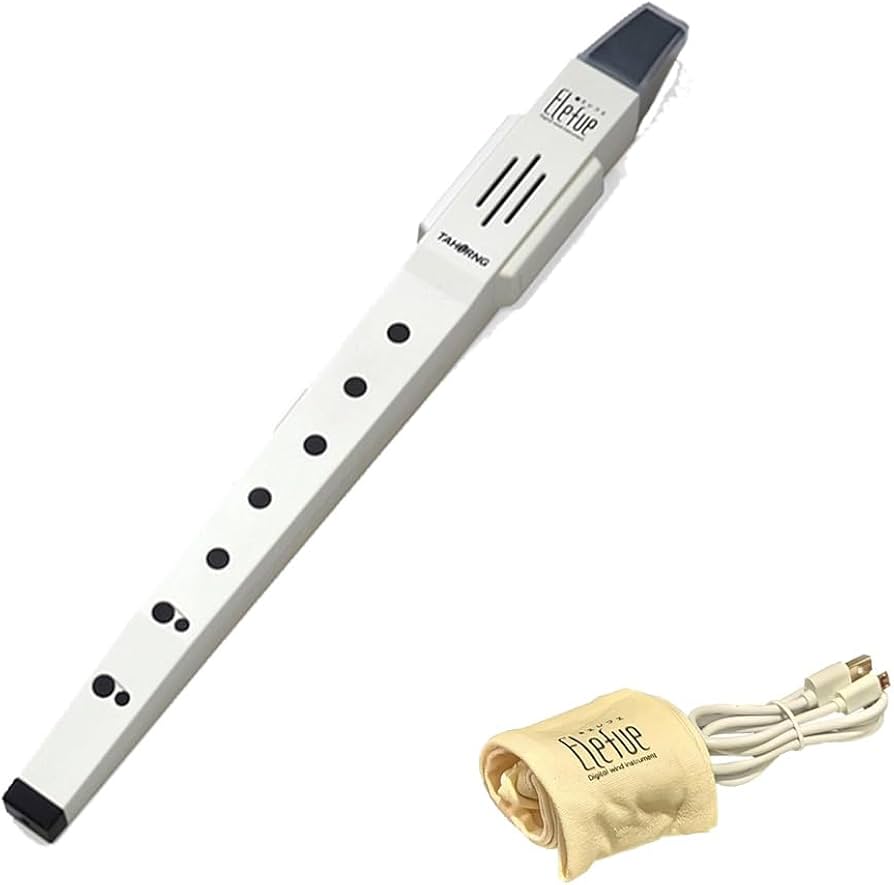 Amazon.co.jp: TAHORNG/電子リコーダー Elefue EF10WH WHITE : 楽器