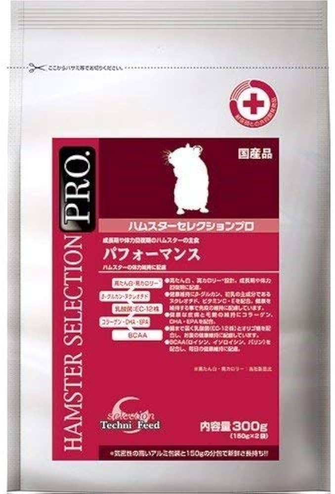 Amazon | イースター ハムスターセレクションプロ パフォーマンス 300g